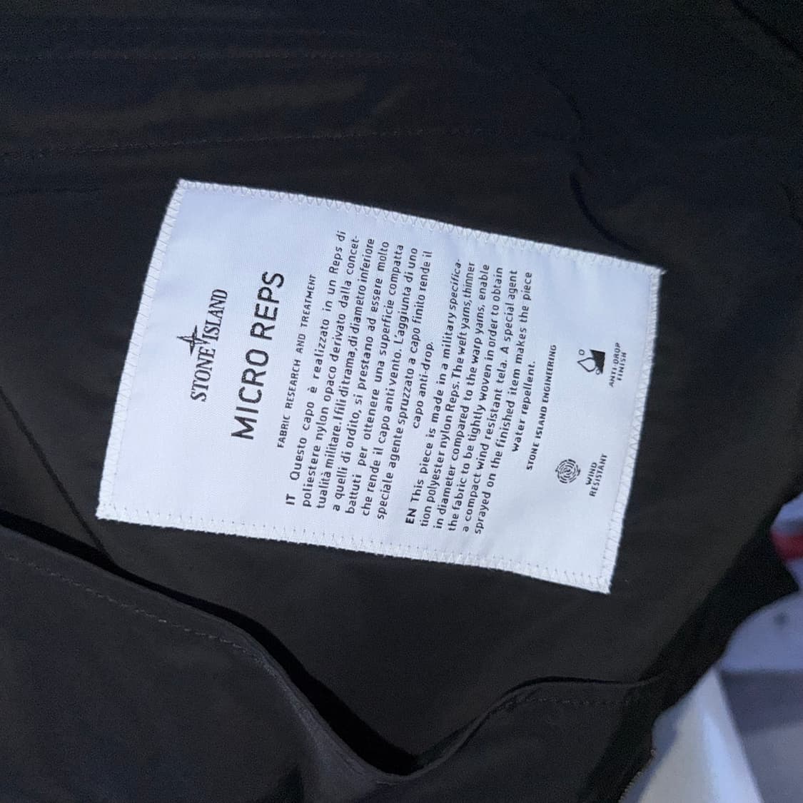 스톤 블랙 마이크로 렙스 롱 재킷 상품이미지6