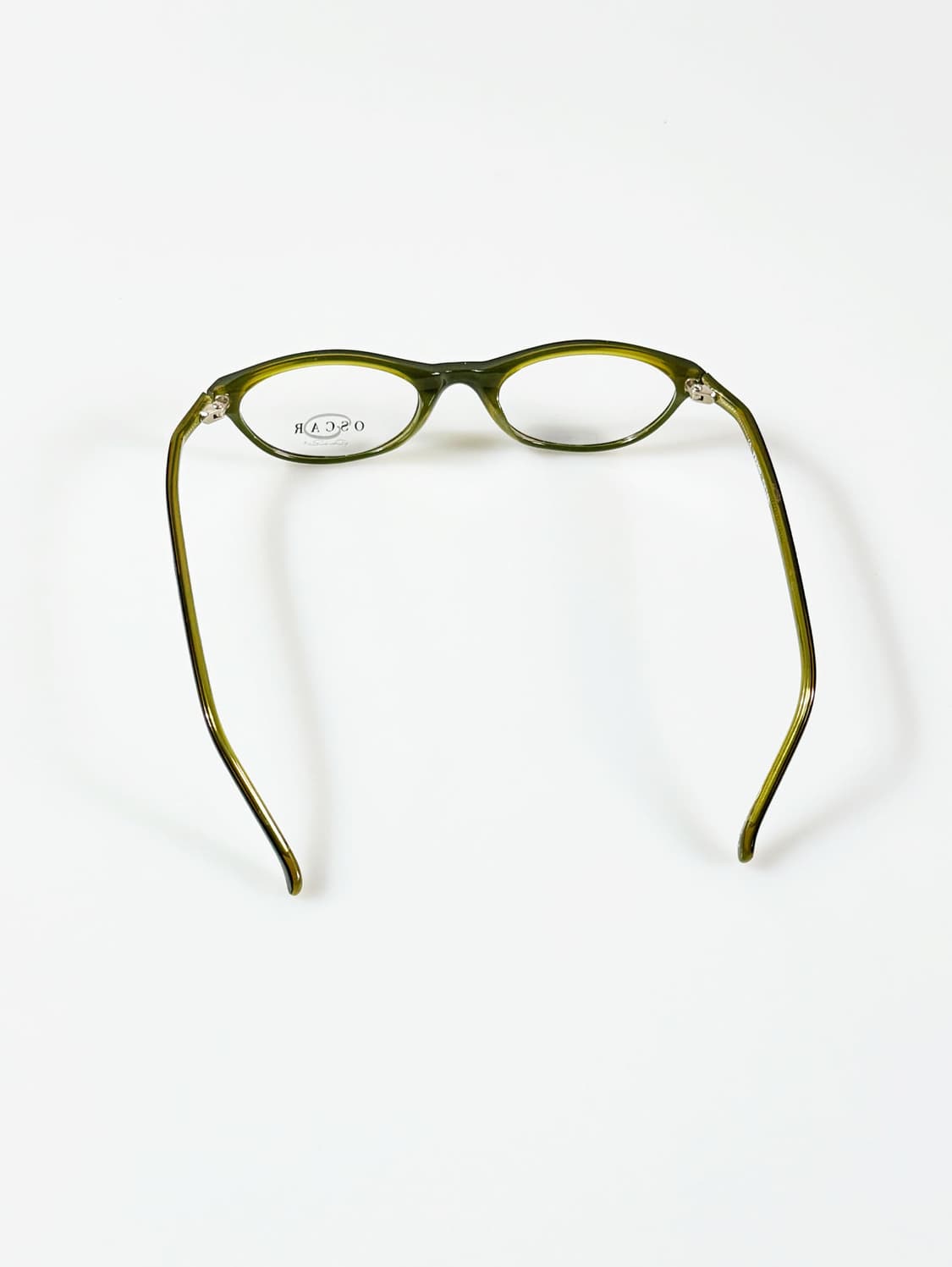 90s OSCAR DE LA RENTA 오벌 뿔테 빈티지 안경 상품이미지5