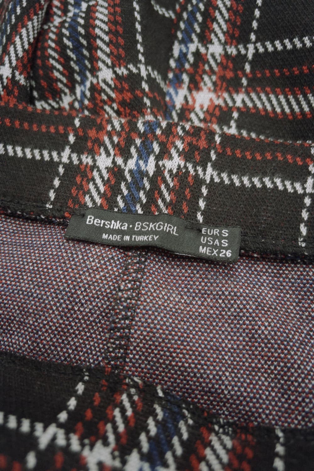 빈티지 체크 스커트 상품이미지7