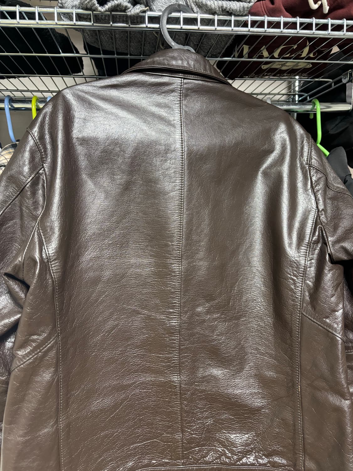 유나이티드 애로우즈 레더 자켓 상품이미지2