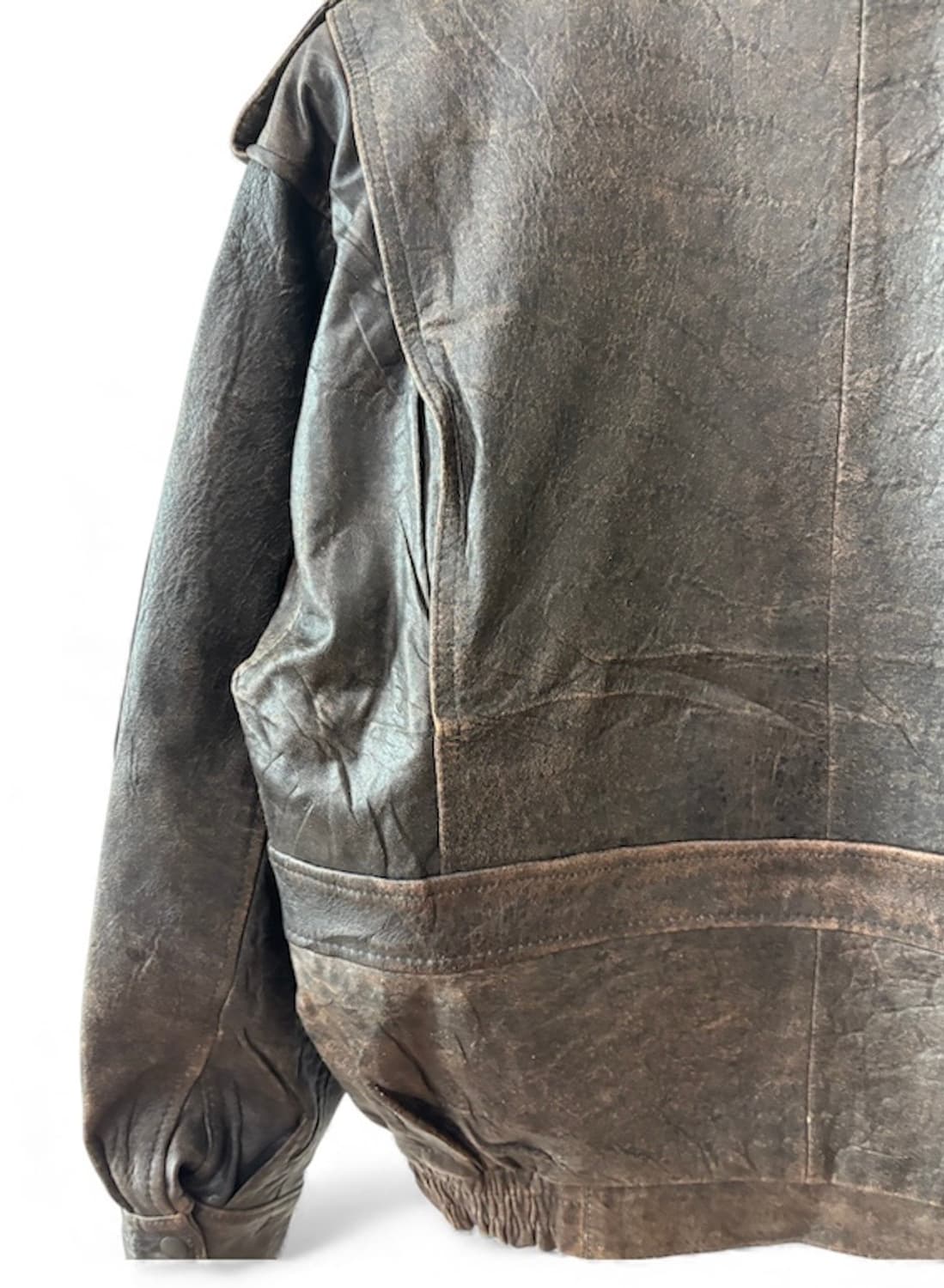 SUB URBAN 재퍄니즈 G-1  양가죽 봄버 자켓 M 상품이미지6