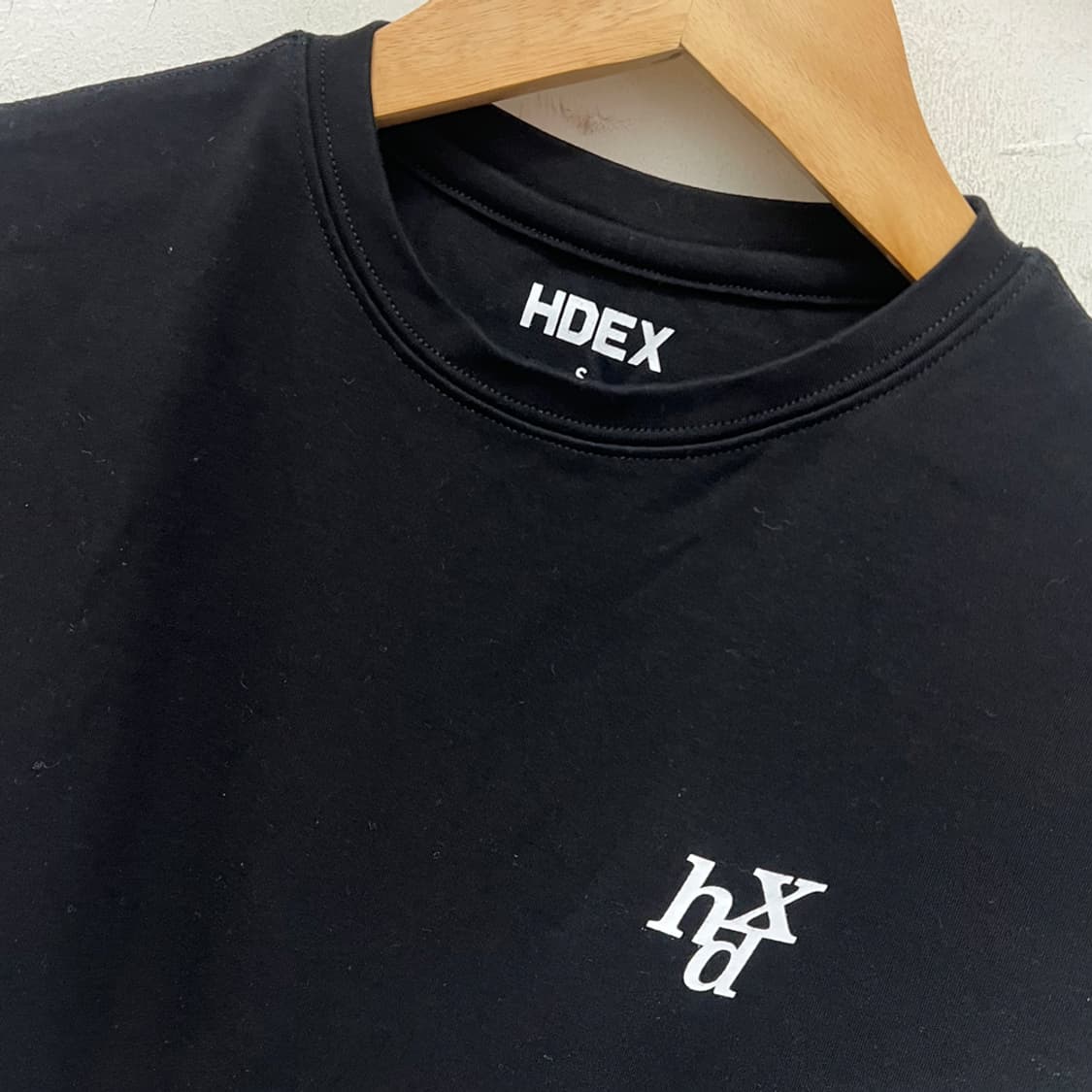 HDEX 에이치덱스 우먼스 스몰로고 크롭탑 S 상품이미지3