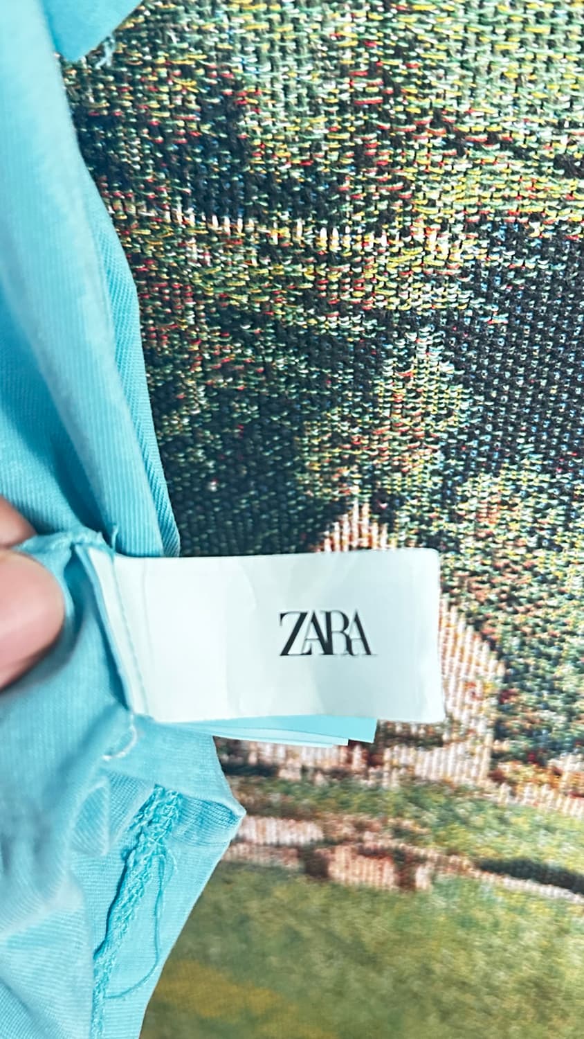 ZARA 플라워 아플리케 반팔티  상품이미지4