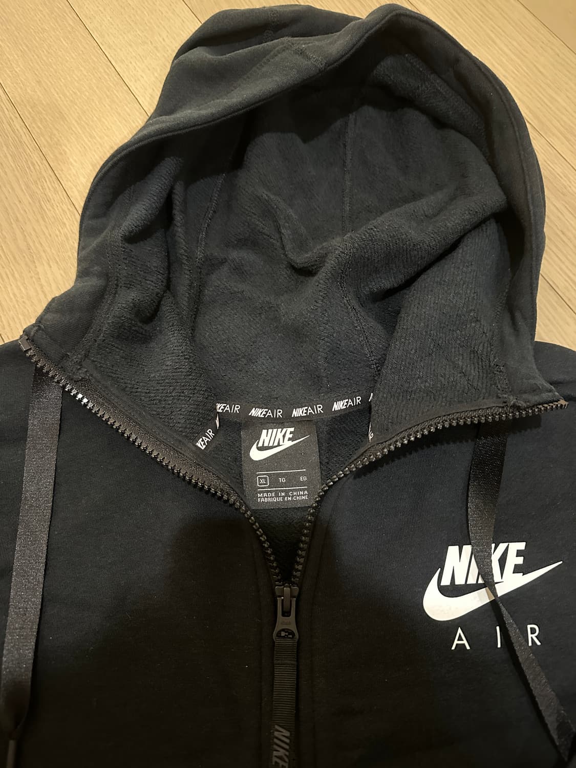 나이키우먼스 에어플리스 후드집업 XL(95) 상품이미지2