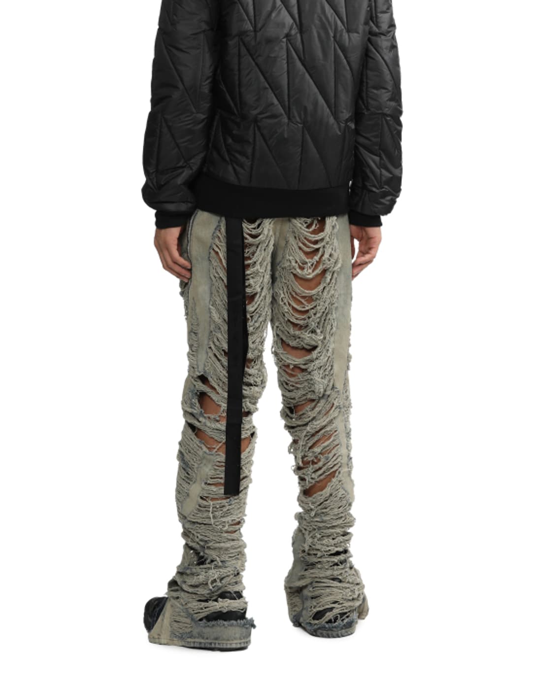 새상품 릭오웬스 디스트레스 볼란 바나나진 34 상품이미지6