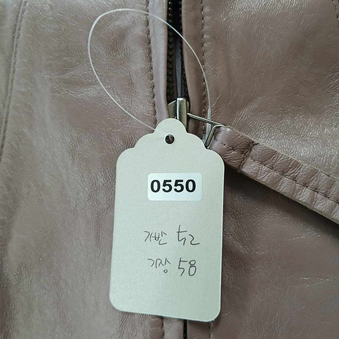 KASIBODY 여성용 모카 브라운 양가죽 자켓 상품이미지10