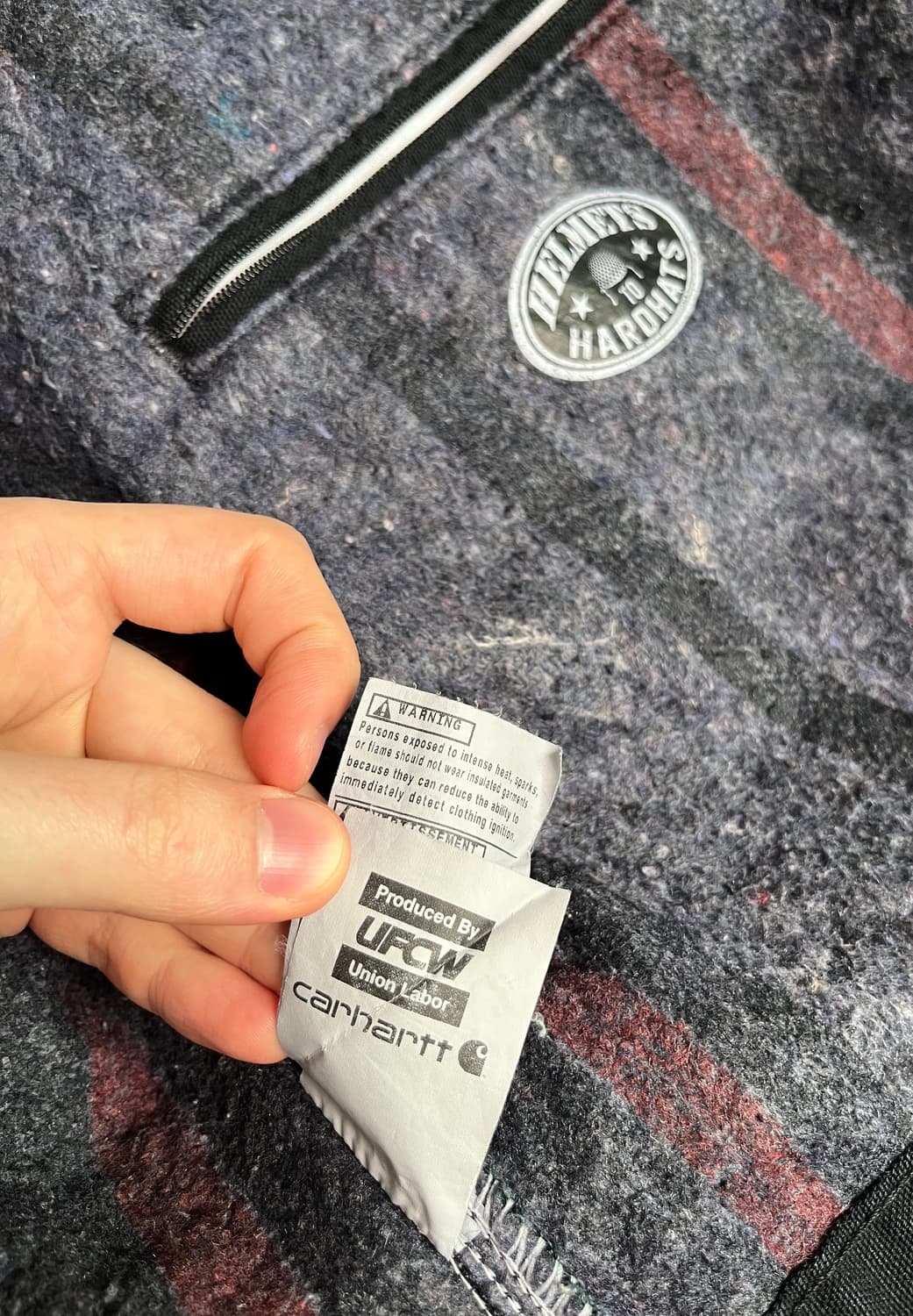 칼하트 디트로이트 자켓 USA 블랙 j001 상품이미지7