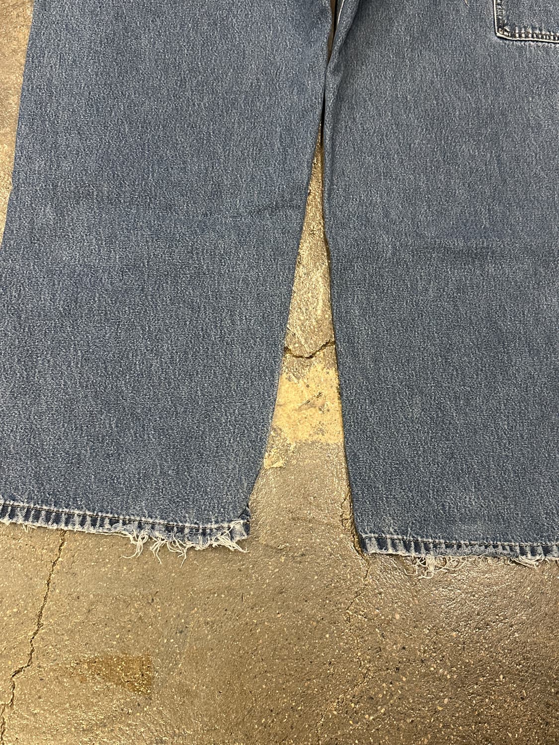 Carhartt 칼하트 덩가리핏 카펜터 데님팬츠 40x30 상품이미지6