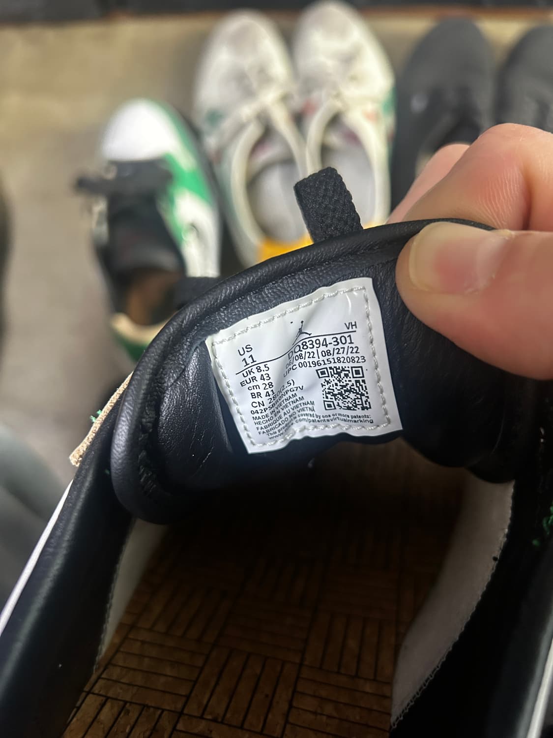 조던1 엘리베이트 로우 SE 럭키 그린 280mm 상품이미지2