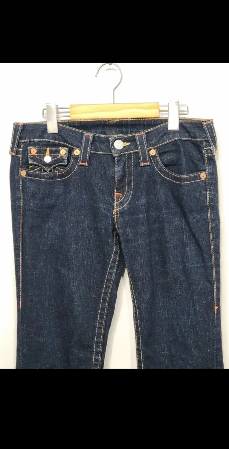 (30) 트루릴리젼 조이 청바지 스판 부츠컷 데님팬츠 매장판  상품이미지2
