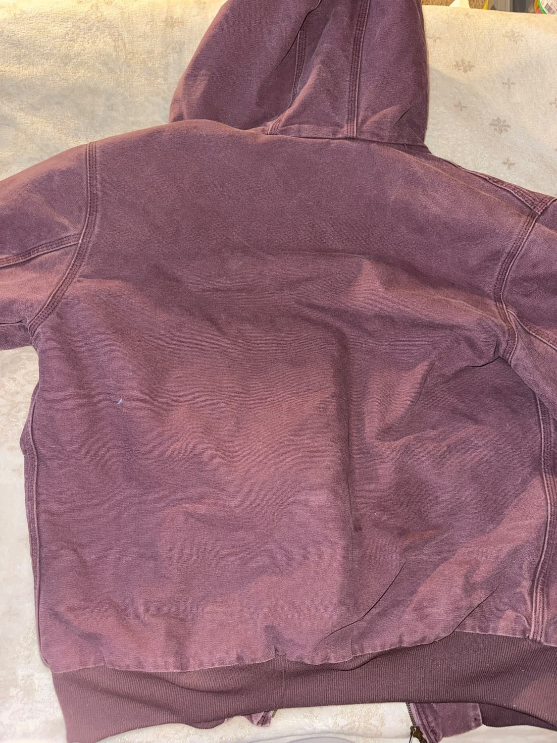 칼하트 후드집업 자켓 퍼플 상품이미지2