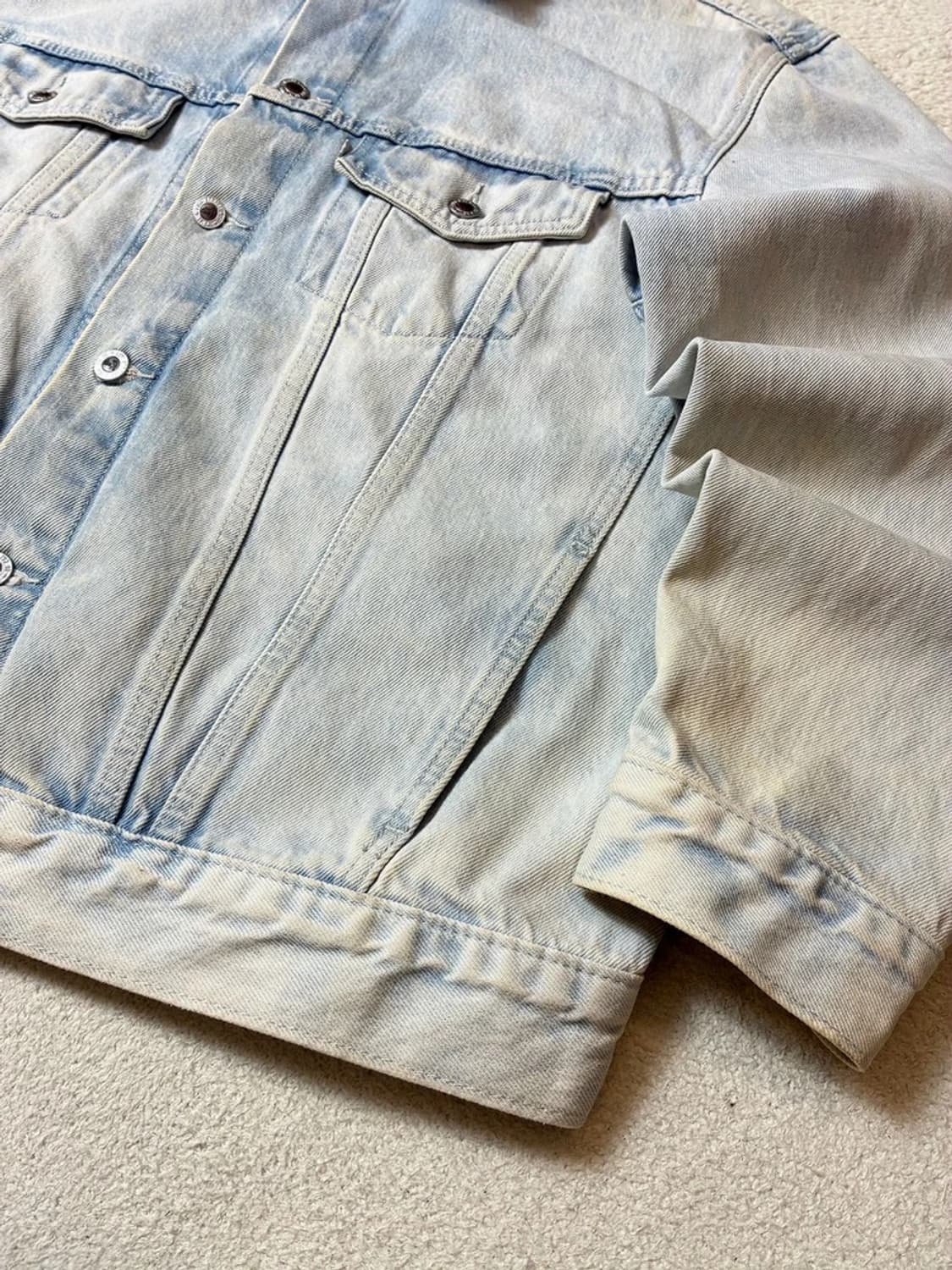 리바이스 실버탭 아이스 데님 트러커 자켓 PN7834 상품이미지4