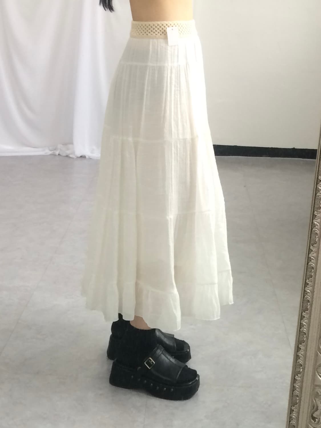 Ethnic banding skirt 상품이미지6