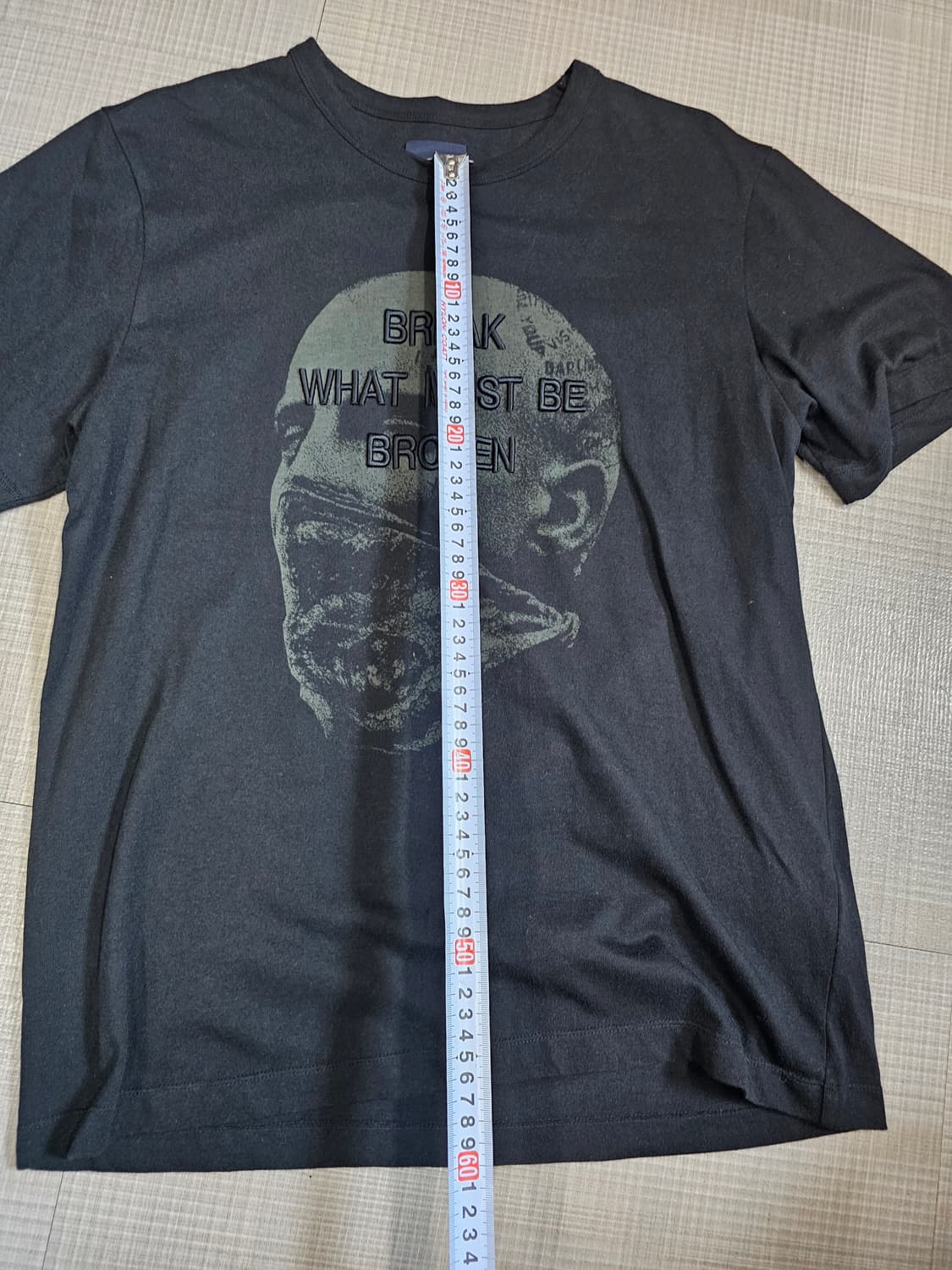 준지 JUUN.J 입체 프린팅 반팔 티셔츠 상품이미지2