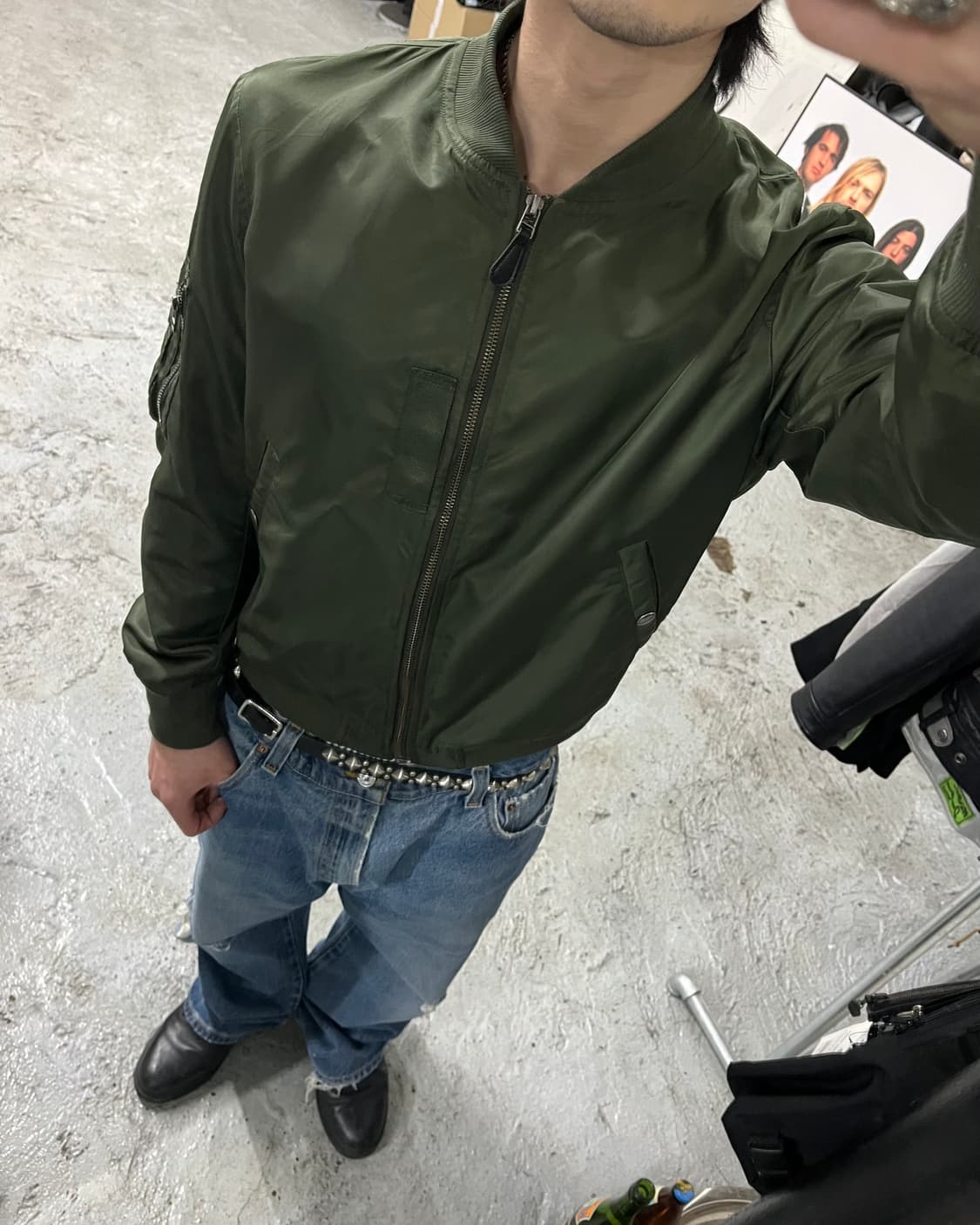 GU ma-1 bomber jacket 상품이미지3