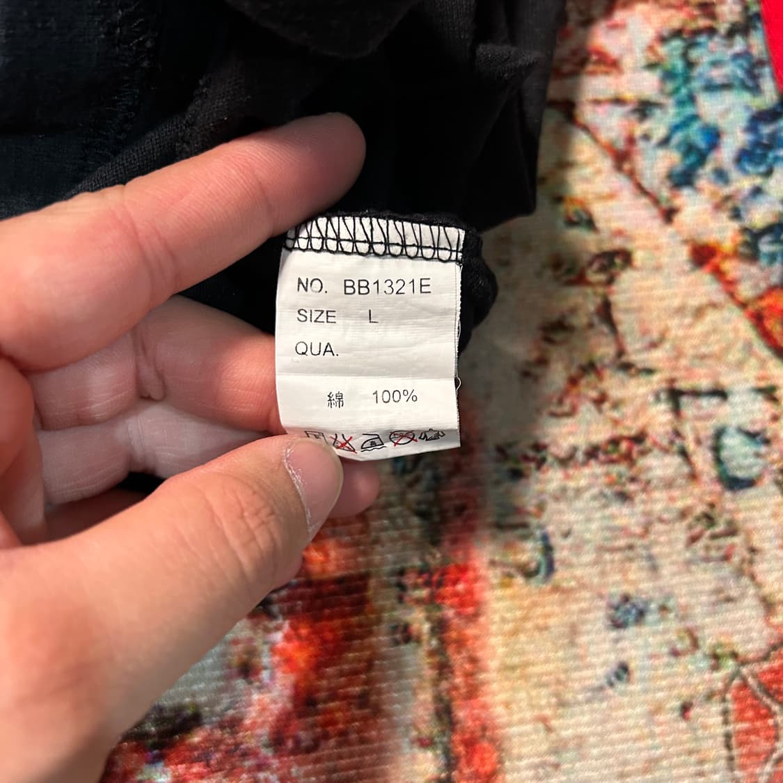 [M] 배드보이 글로시 프린팅 레이어드 롱슬리브 상품이미지8