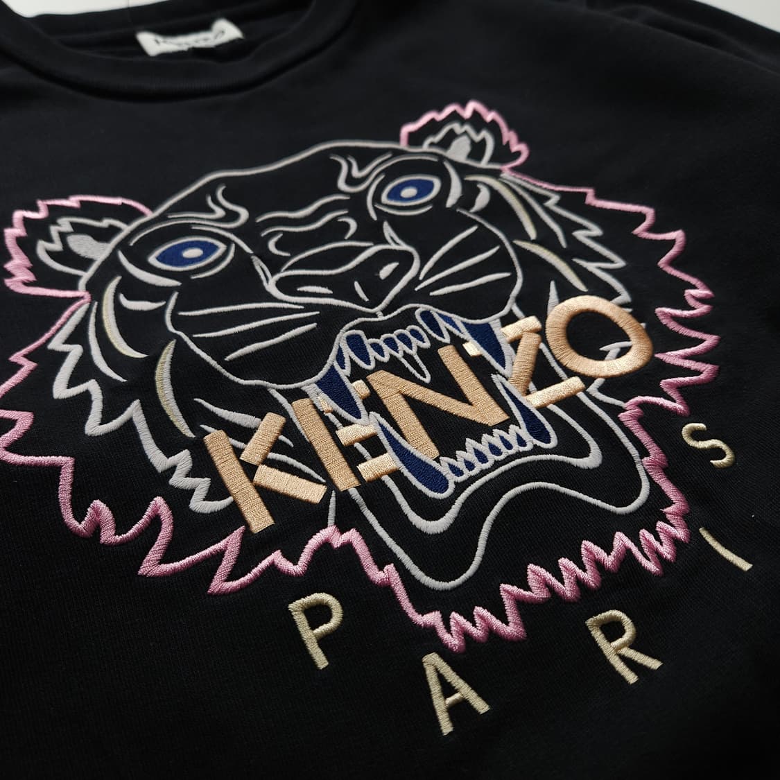 겐조 타이거 빅로고 우먼시 크롭 맨투맨 (S) 상품이미지3