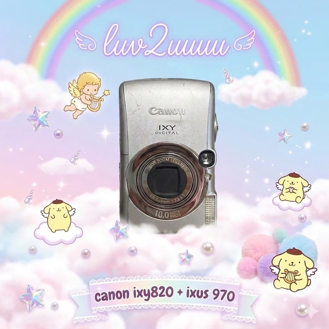 캐논 캐논 ixy 820 =ixus 970 디카 카메라💚/풀박스✨ 상품이미지1