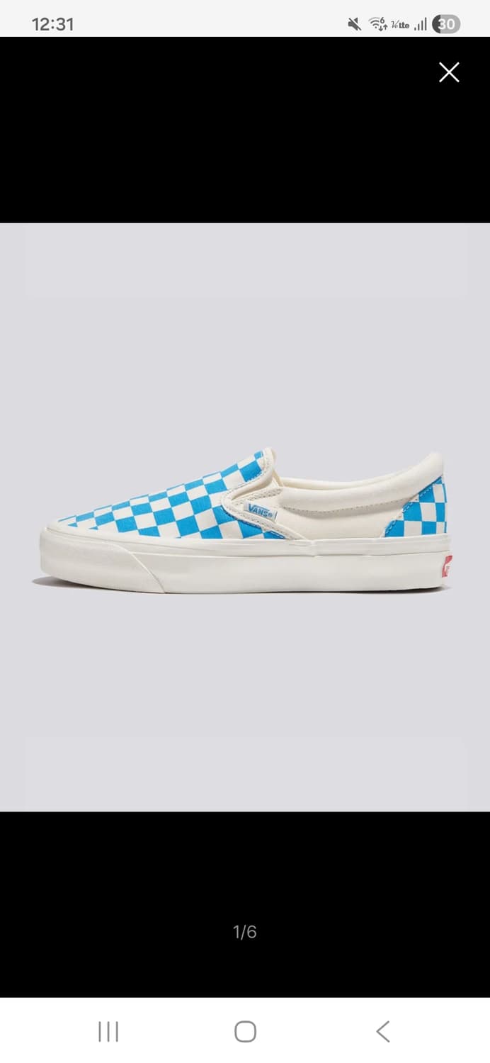 반스 체커보드 슬립온 상품이미지1