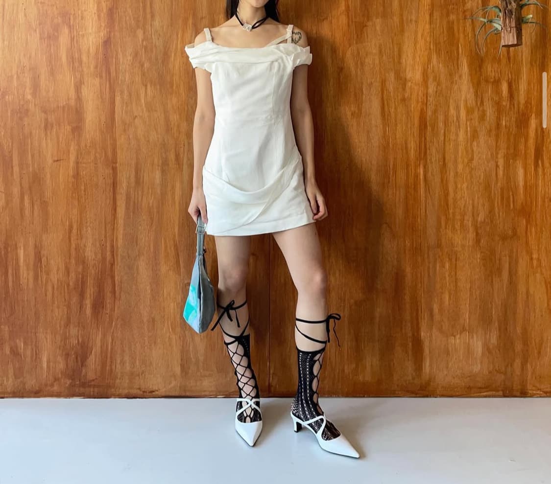자크뮈스 원피스 JACQUEMUS LA ROBE FOGLIO MINI D 상품이미지3