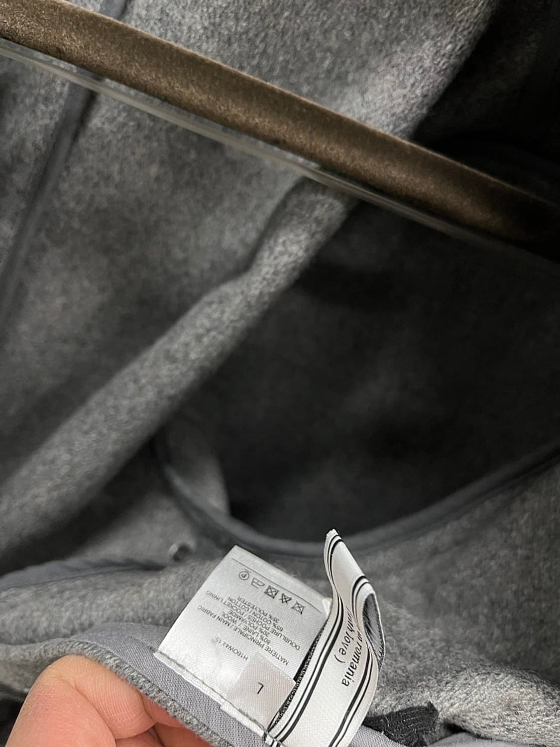 105) 아미 카라 블루종 자켓  상품이미지8