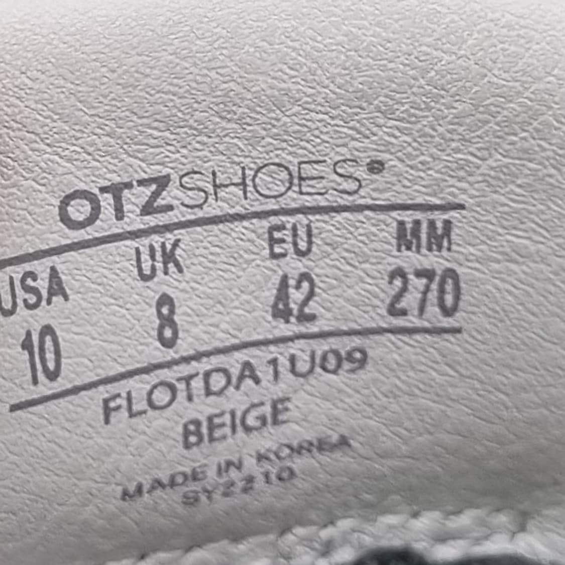 오찌 빈티지코트 스니커즈270 상품이미지6