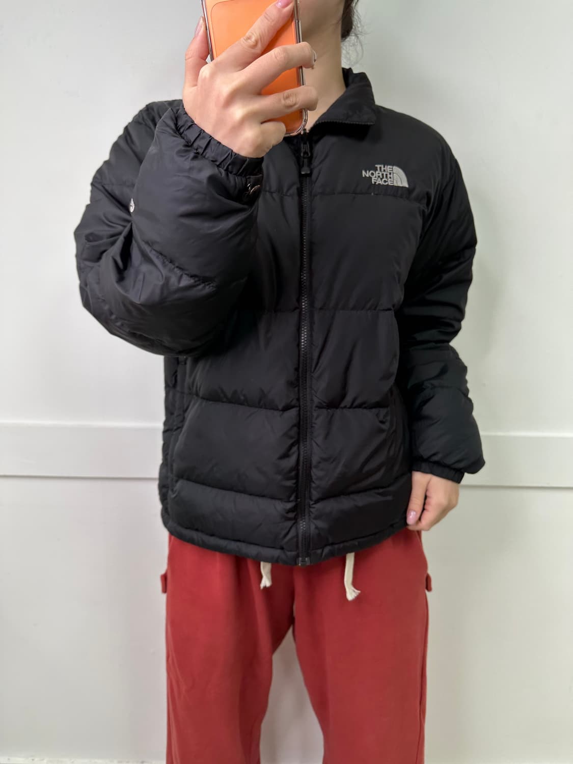 100 노스페이스 600 무광 패딩 상품이미지1