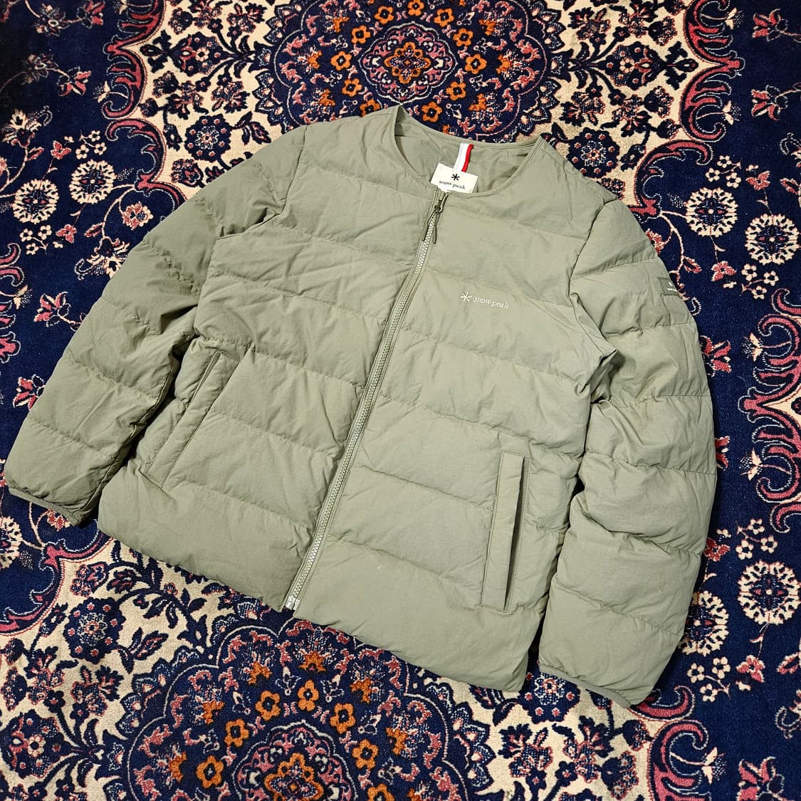 스노우피크 22fw 픽플라잉 다운 경량 라운드 패딩 점퍼 85size 상품이미지1