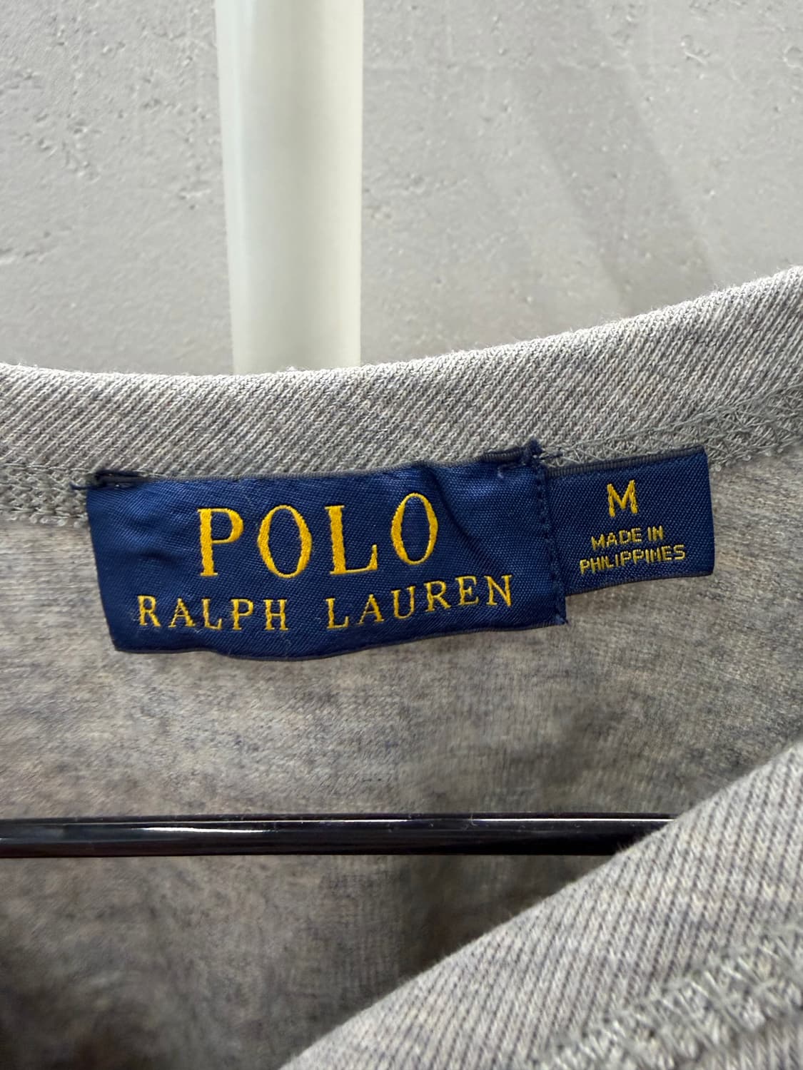 폴로 랄프로렌 맨투맨 회색 M 상품이미지4