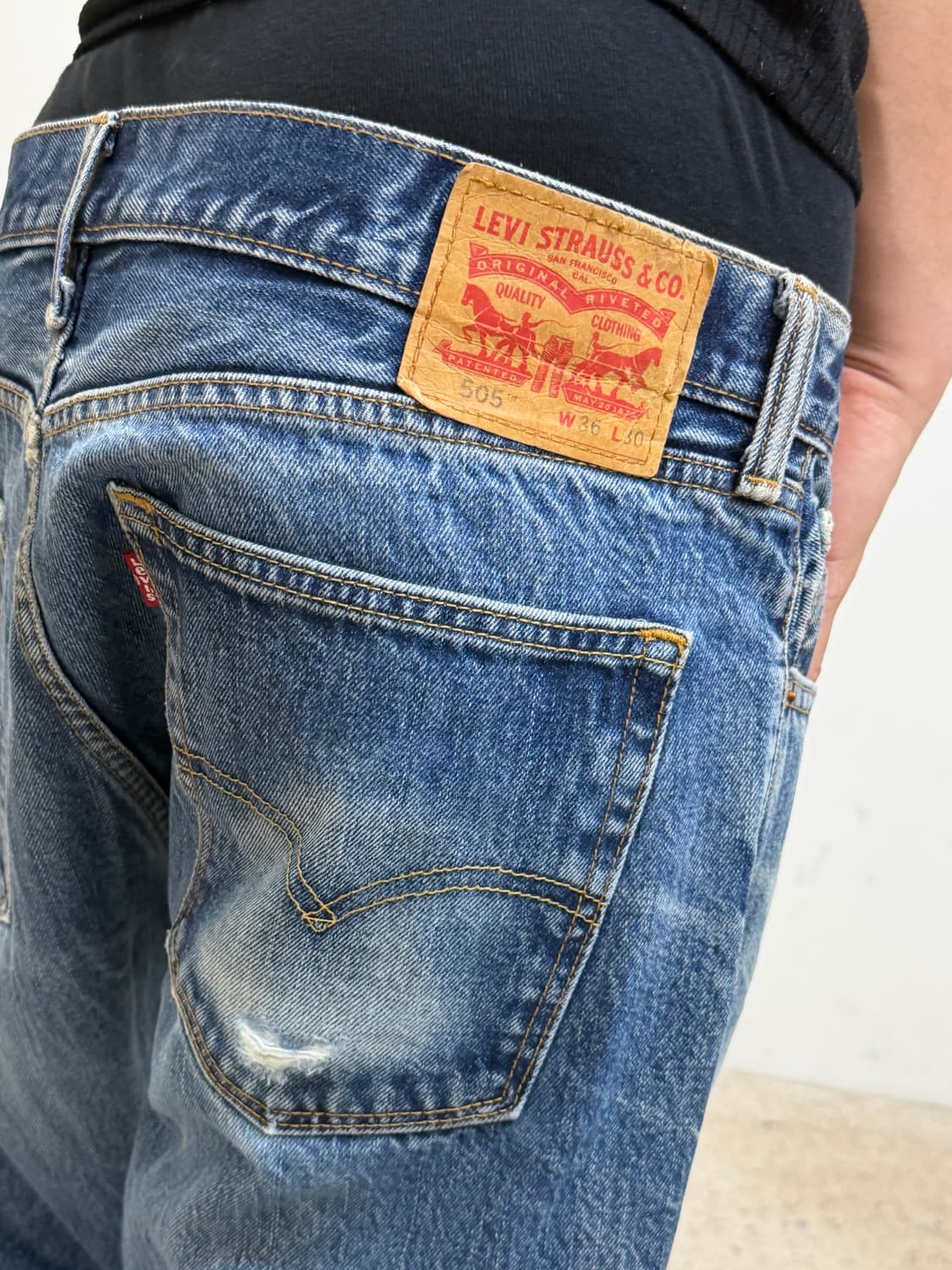 리바이스 505 레귤러 스트레이트 상품이미지6