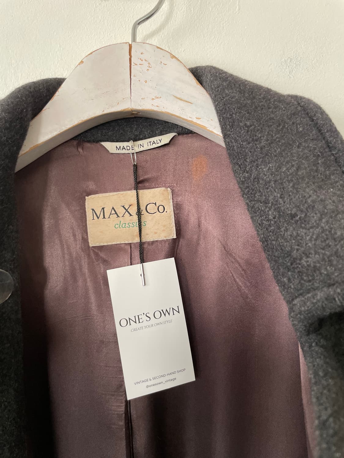 MAX&Co. double-breasted coat 상품이미지6