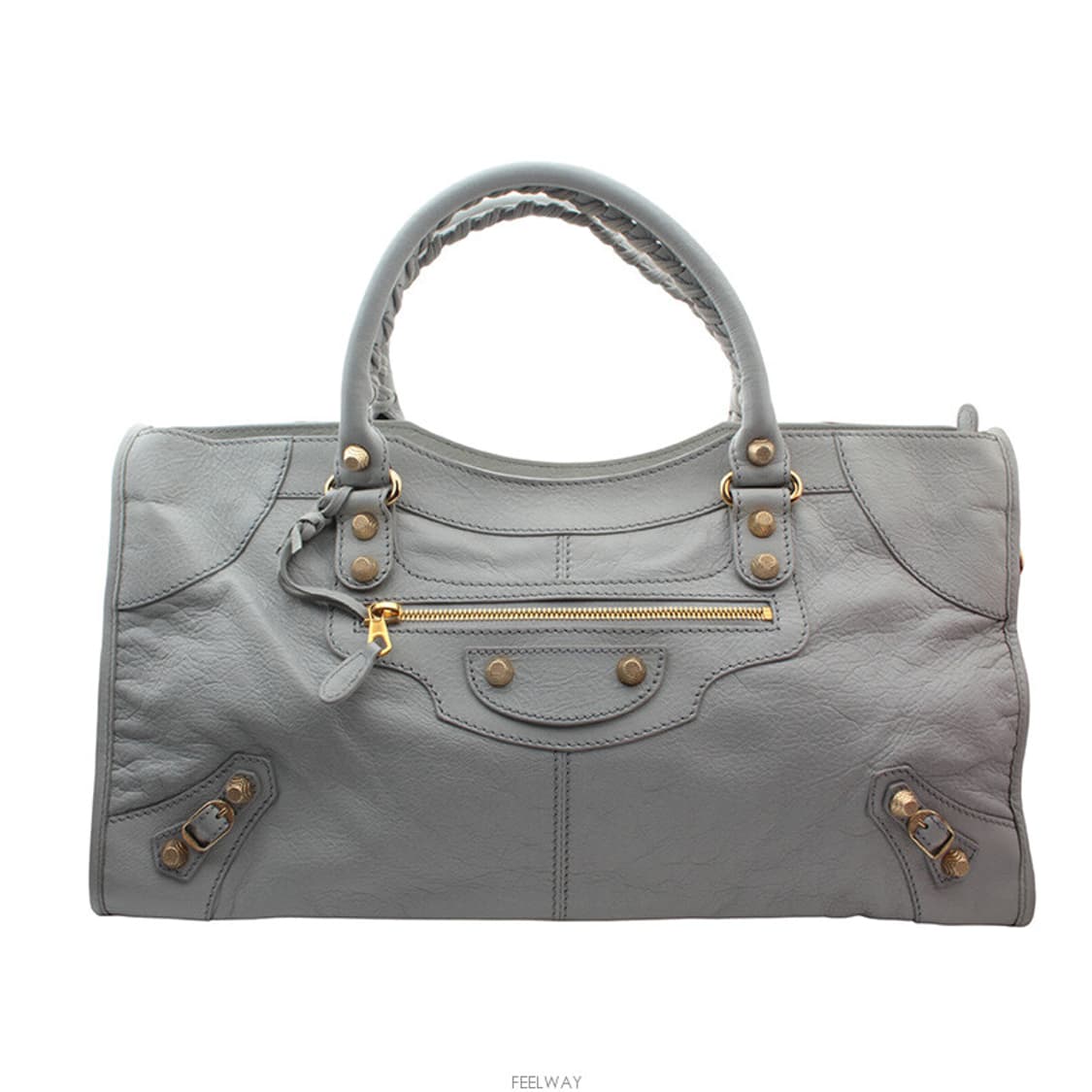 발렌시아가 모터 파트타임 리이트그레이 빅숄더 상품이미지1