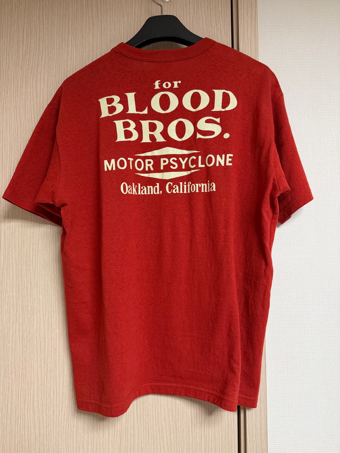 프리휠러스 / rising from hell 티셔츠 레드 / XL 상품이미지4