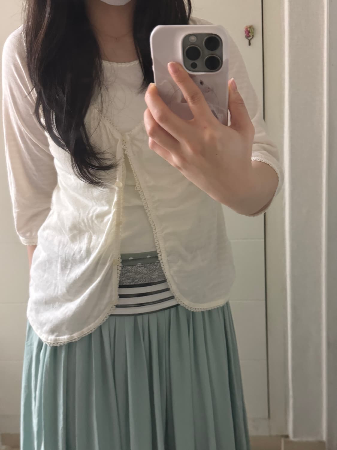 모리 나시+롱스커트 set 상품이미지1