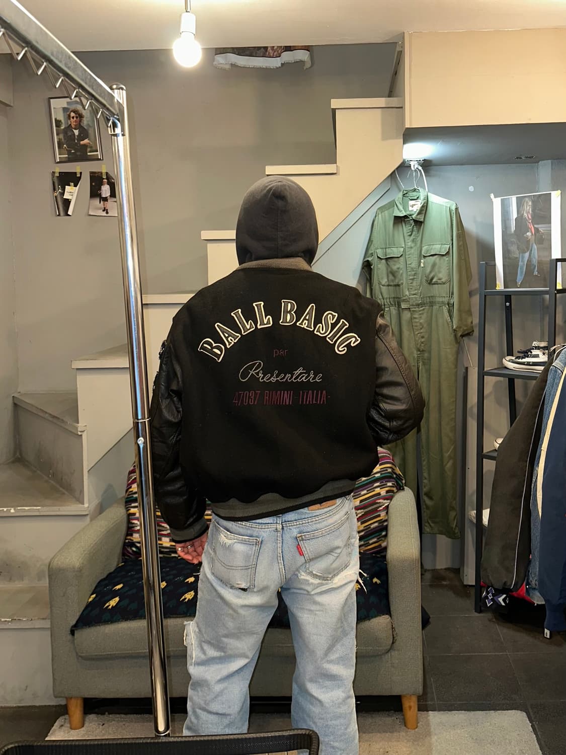 90‘s Ball basic patch embroidery varsity 상품이미지1