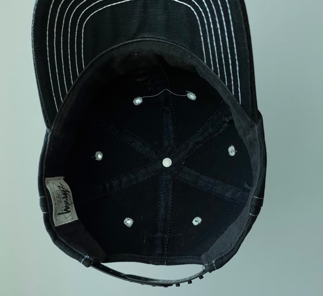 STUSSY canvas pannel cap 상품이미지3