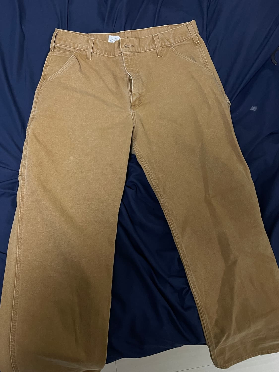 빈티지 칼하트 싱글니 카펜터팬츠 브라운 상품이미지2