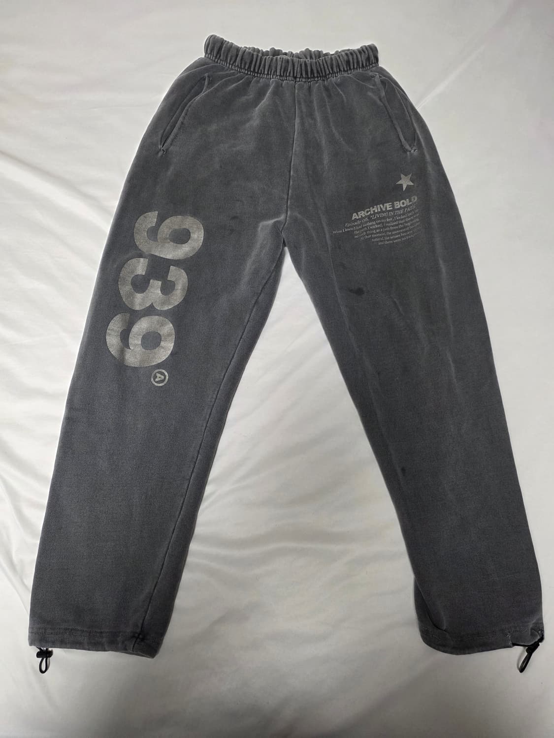 아카이브볼드 스웻팬츠 M (사진 데미지 체크) 상품이미지2