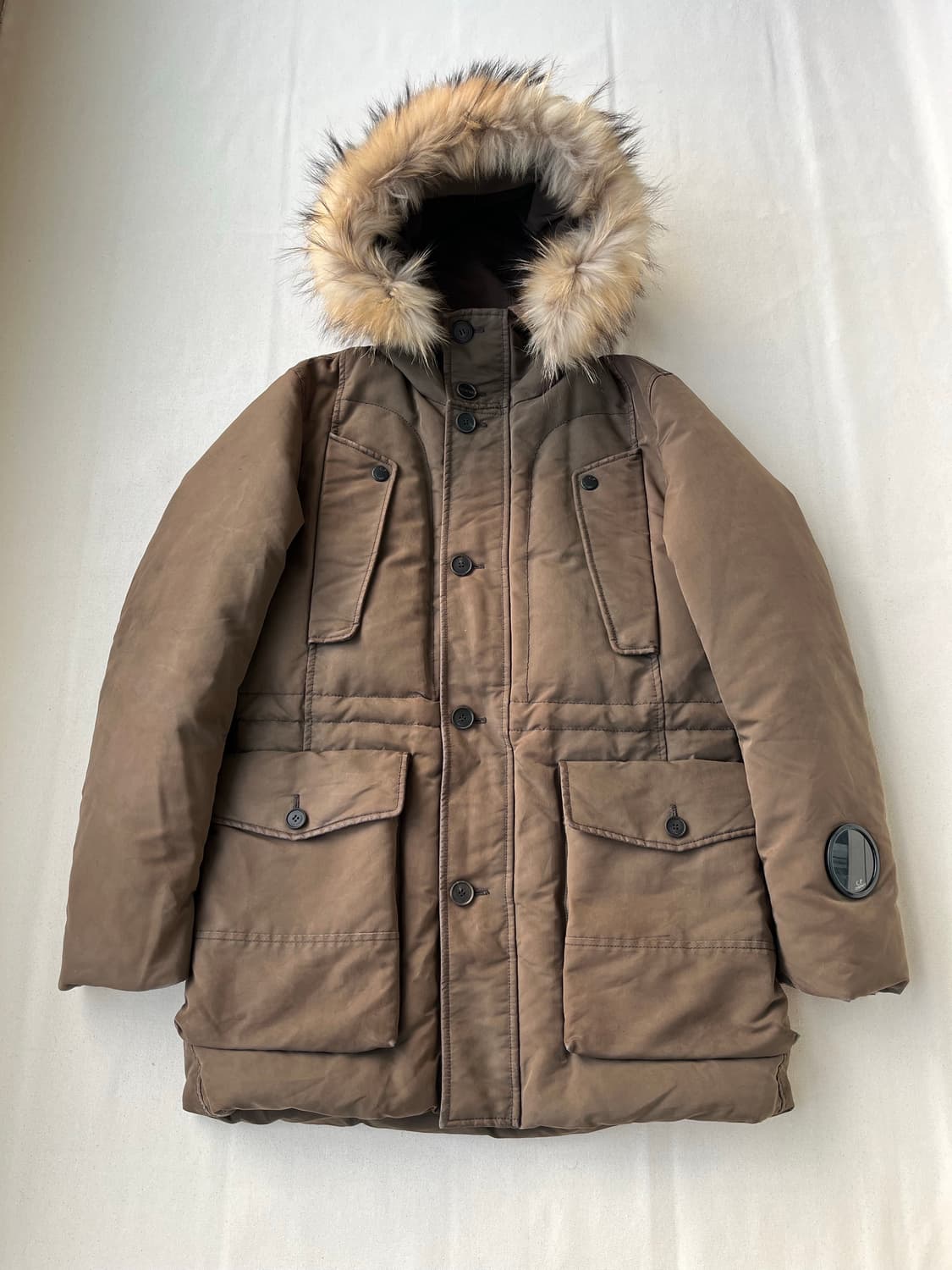 씨피 컴퍼니 2014 F/W 라쿤 퍼 후드 파카 상품이미지2