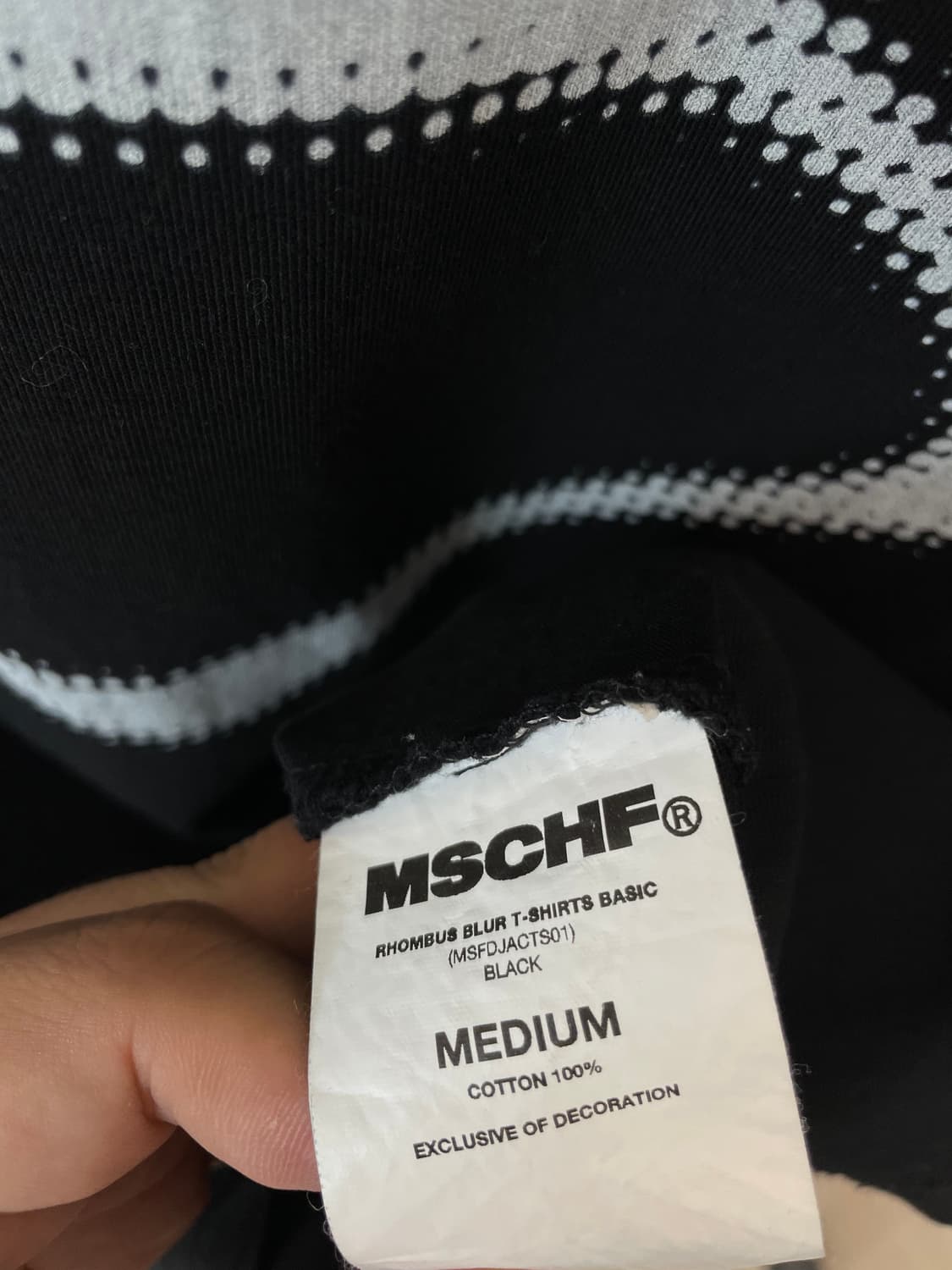 (M) mschf 미스치프 블러 베이직 반팔티 상품이미지4
