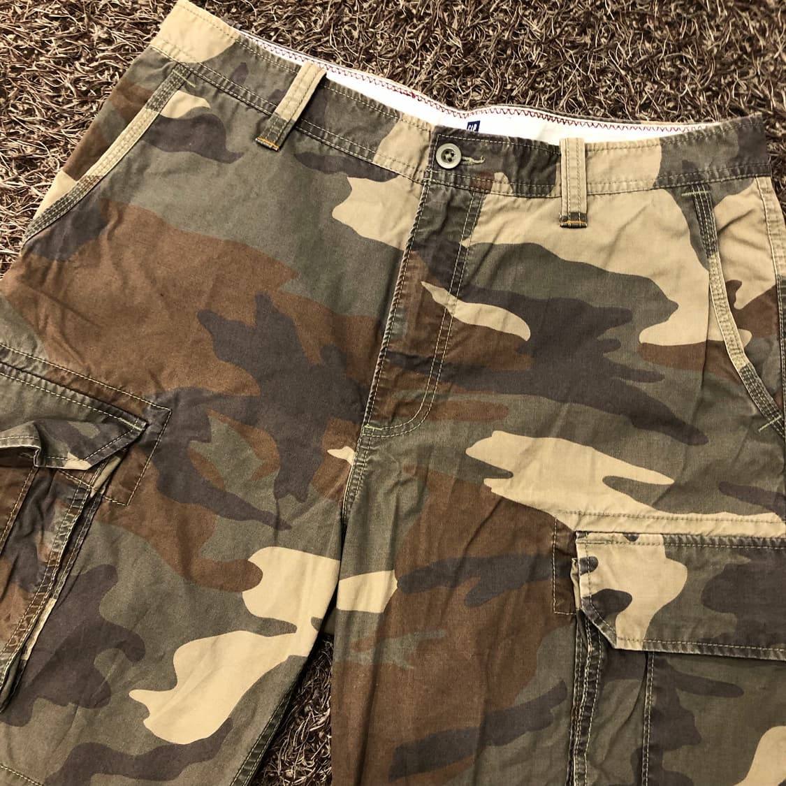 GAP 갭 카모 카고 팬츠 반바지 상품이미지2