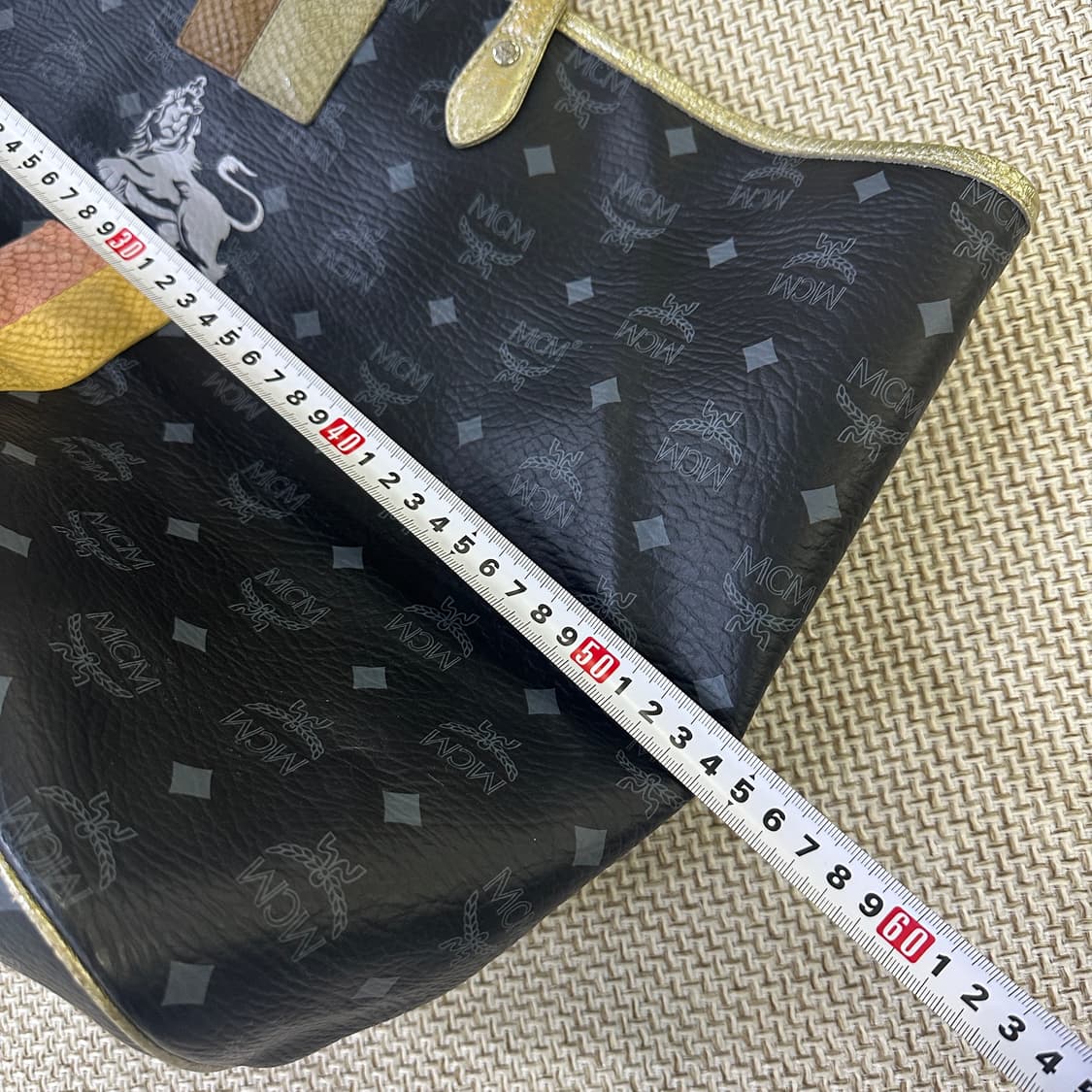 실측확인 MCM 비세토스 토트백 0415D 상품이미지4