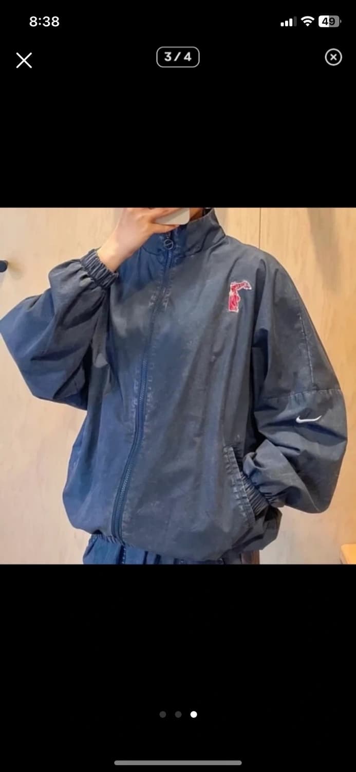 나이키 우먼스 에센셜 우븐 자켓 상품이미지2