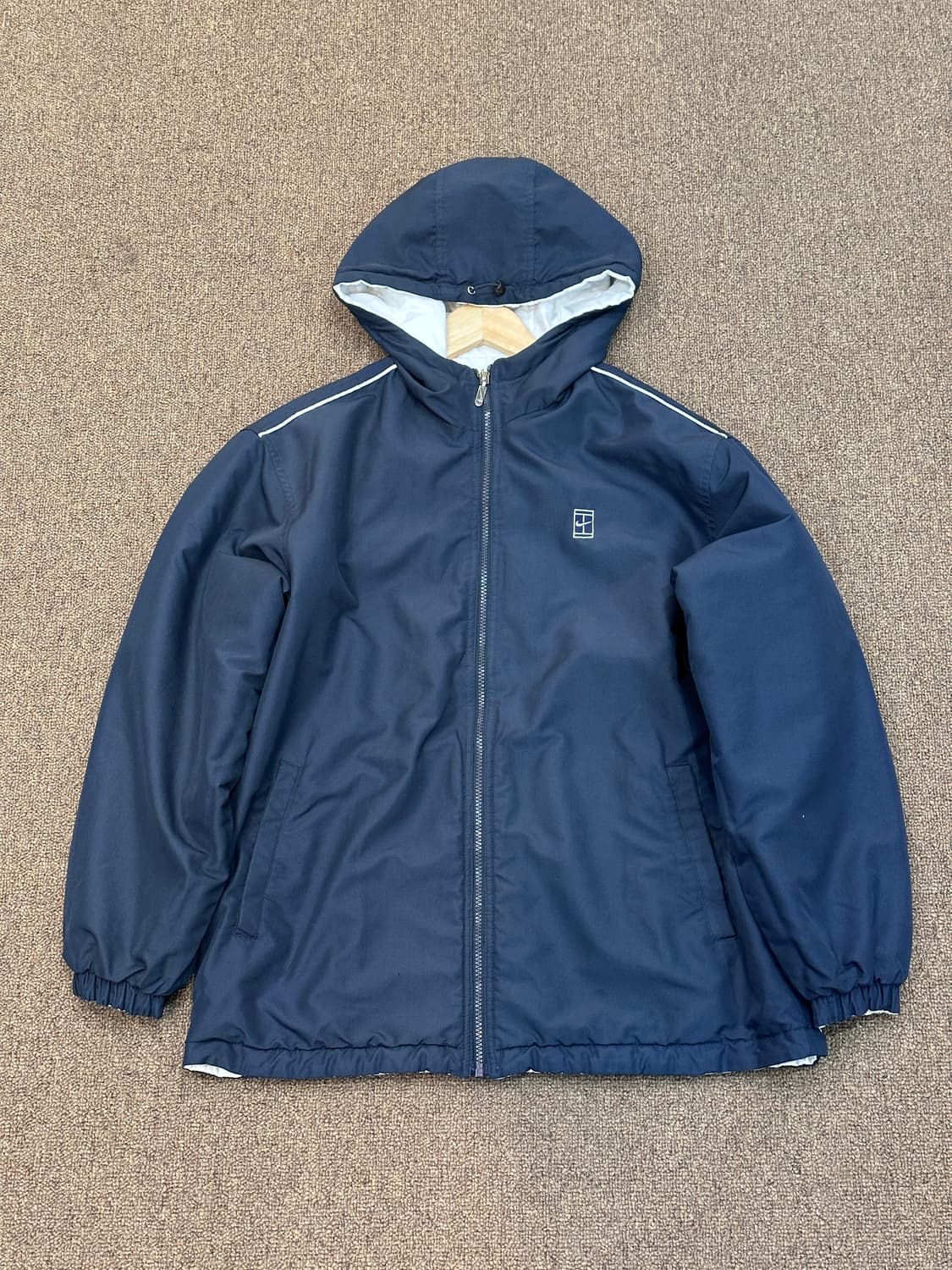 00s 나이키 올드스쿨 리버시블 후디드 패딩점퍼 상품이미지1