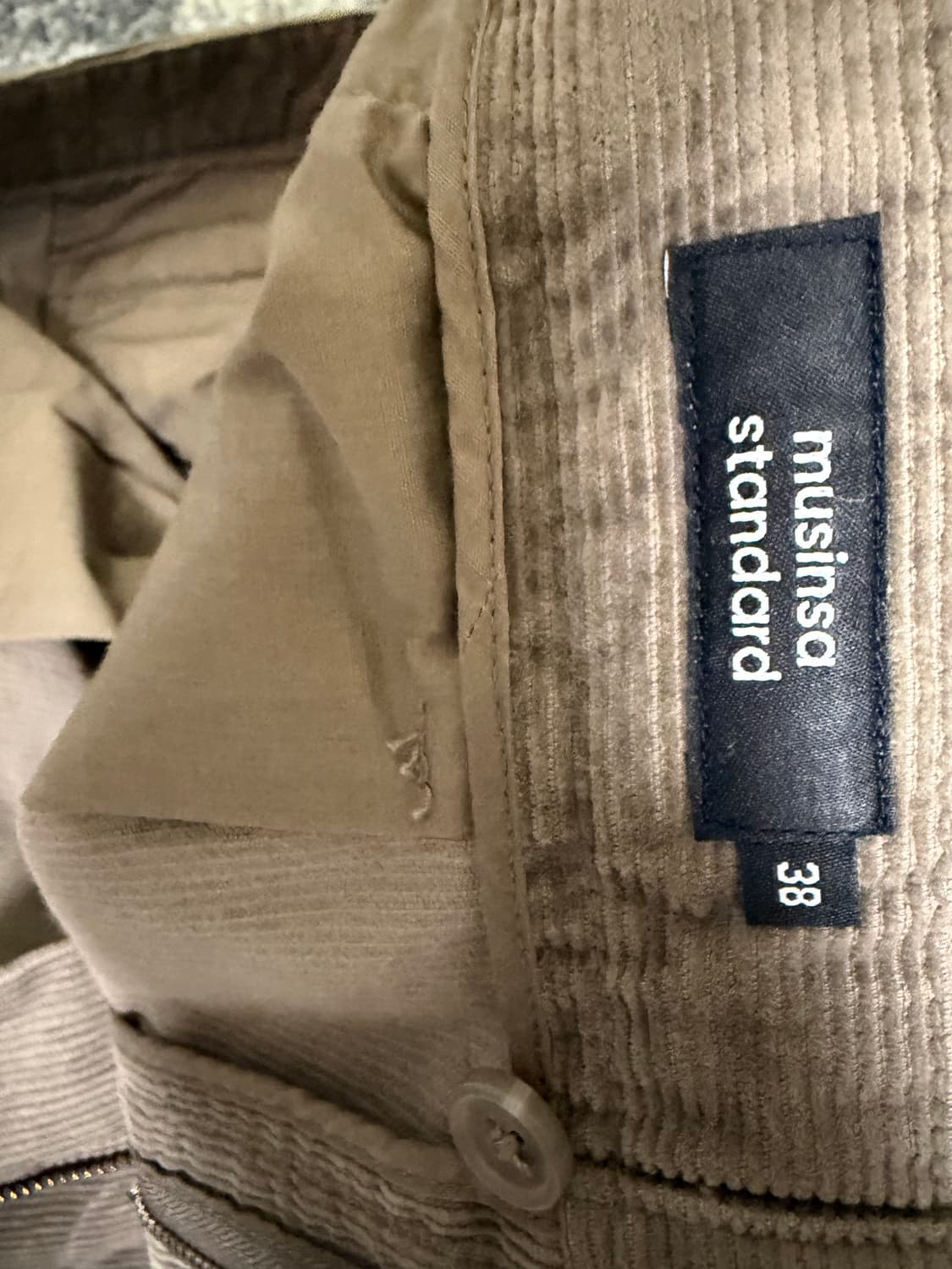 [38]무신사스탠다드 레귤러 코듀로이팬츠 토프 상품이미지3