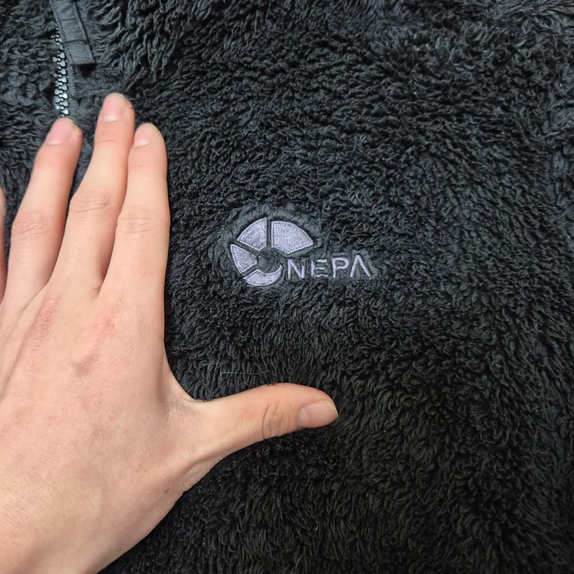 네파 양털 뽀글이 후리스 자켓 M(95) 상품이미지4