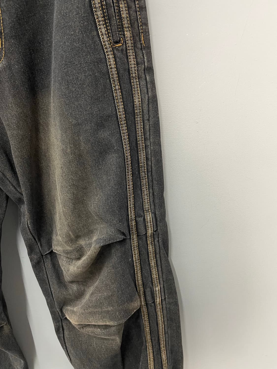 트릴리온 파라슈트 트랙 라인 밴딩 데님 팬츠 H1524 상품이미지4