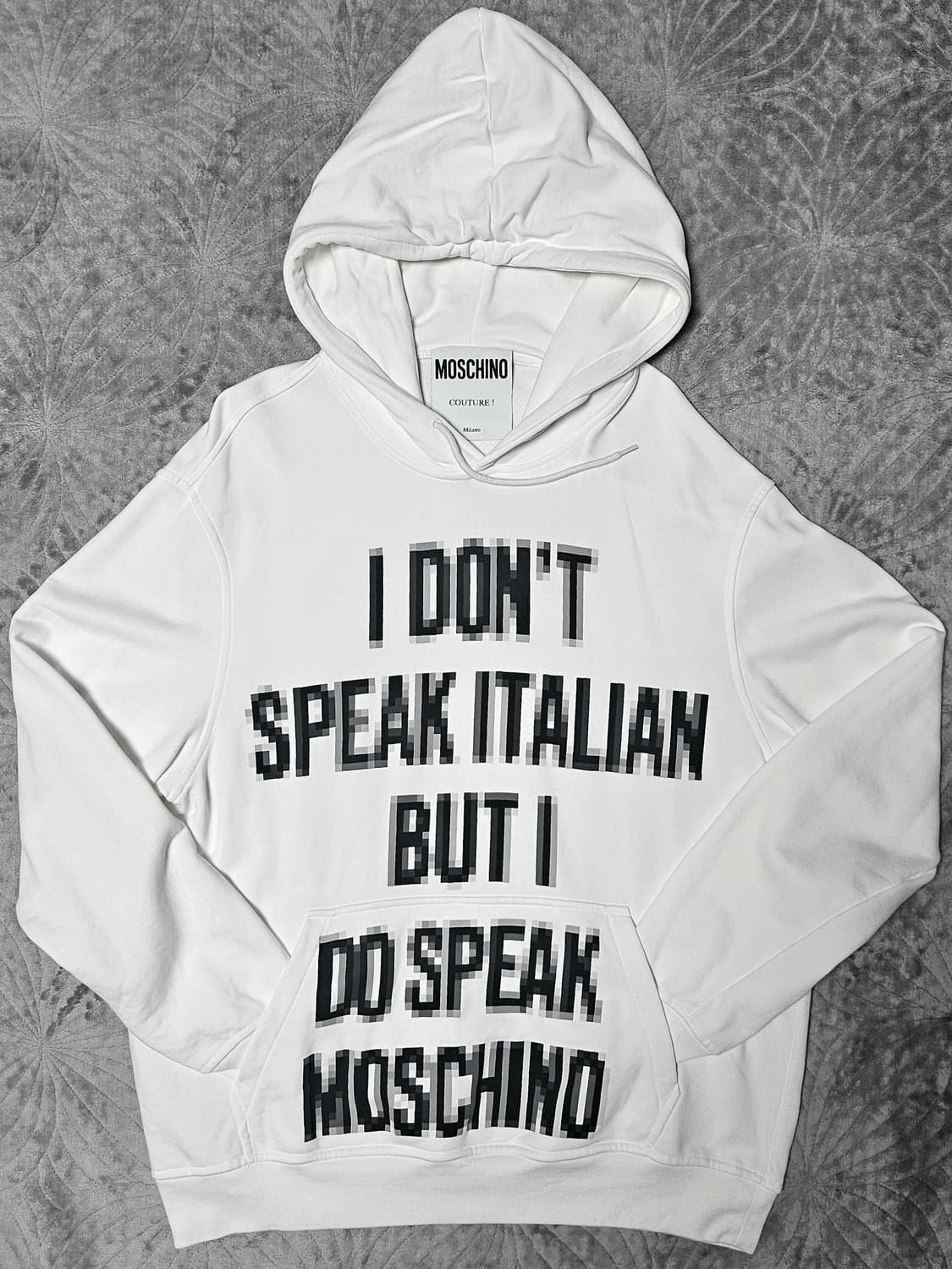 모스키노 꾸뛰르 후드티 상품이미지1