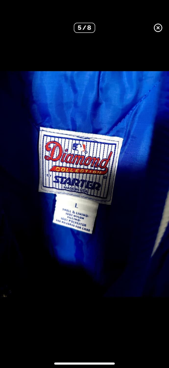 스타터 90's LA다저스 바시티 자켓 상품이미지5