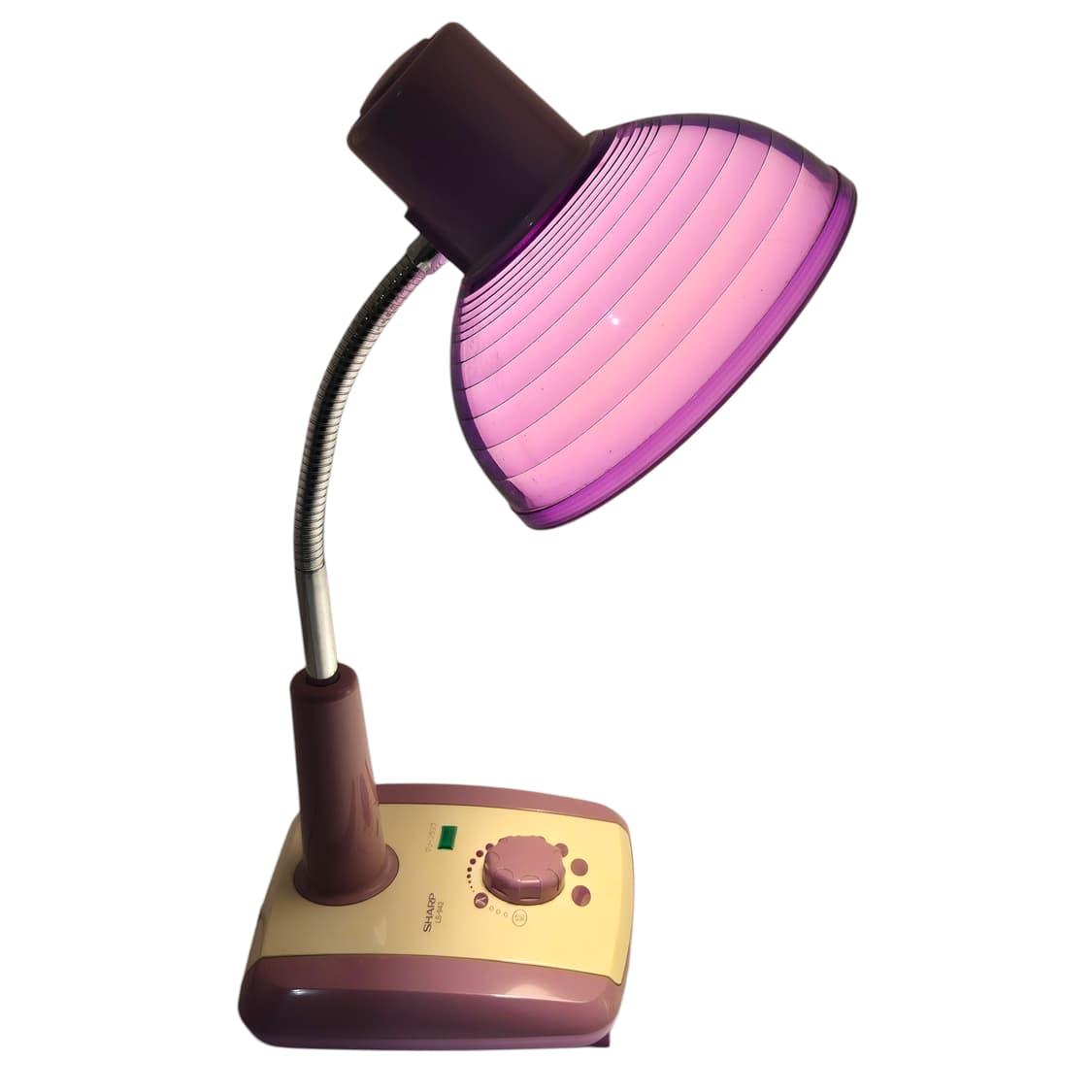 90s 샤프 레트로 퍼플 데스크 조명 상품이미지3